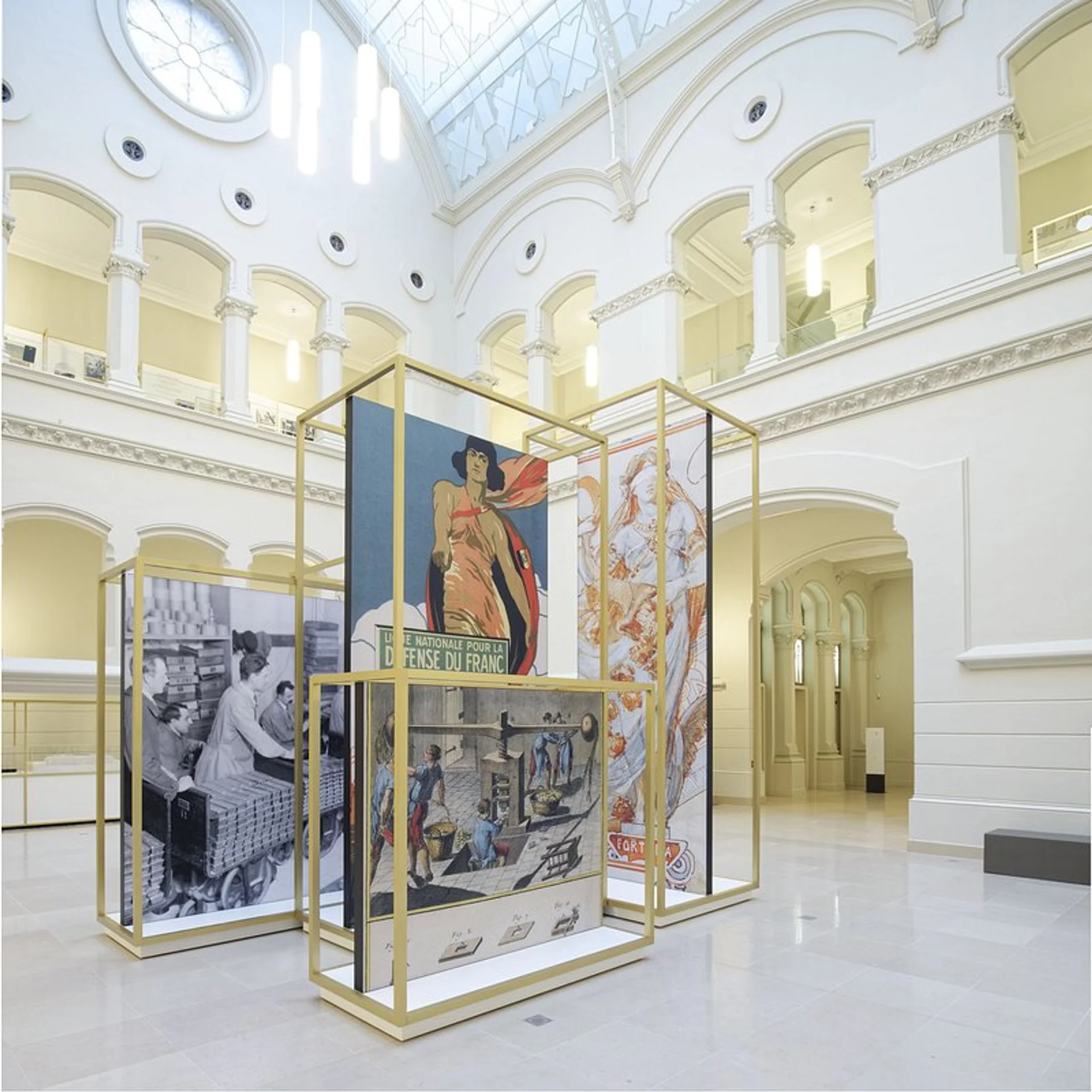 The Museum of the National Bank of Belgium in Brussels