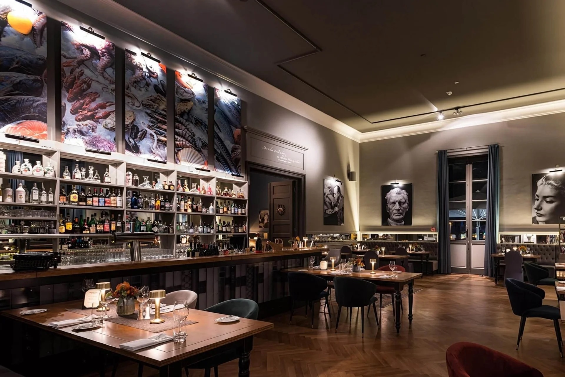 Restaurant Goldmund in the Literaturhaus